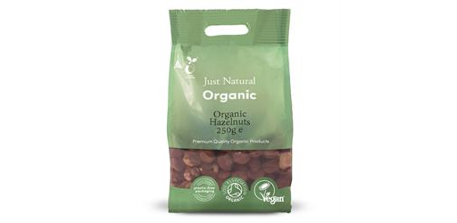 Hazelnuts - Organic 250g