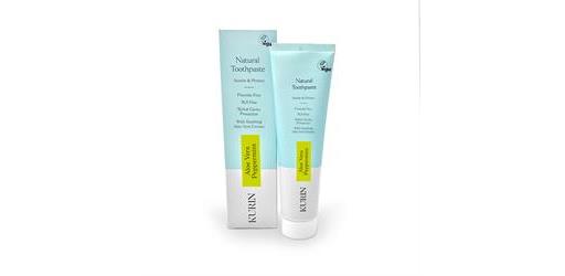 Natural Aloe Toothpaste Peppermint Flouride free