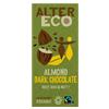 Dark Chocolate with Almonds Organic 100g