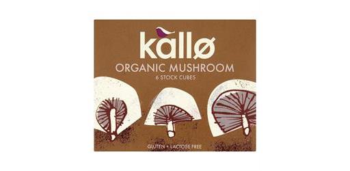 Kallo Organic Mushroom Stock cubes x 6
