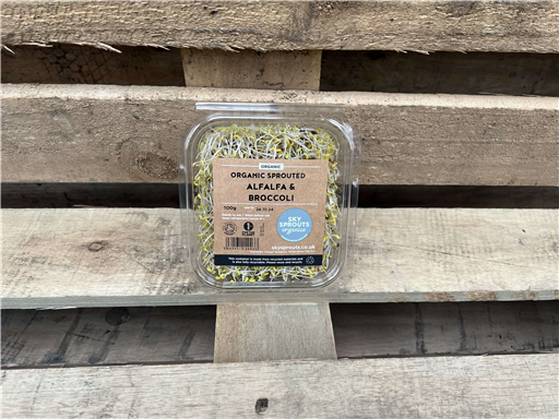 Alfalfa & Broccoli sprouts Organic 100g