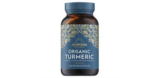 Organic Turmeric & Black Pepper organic 120 caps