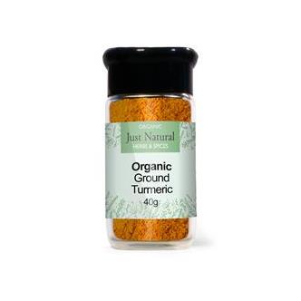 Turmeric powder Organic in glass 60g