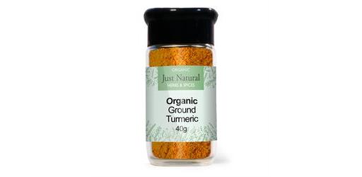 Turmeric powder Organic in glass 60g