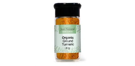 Turmeric powder Organic in glass 60g