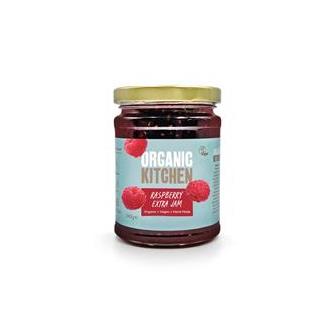 Raspberry Extra fruit jam Organic 340g