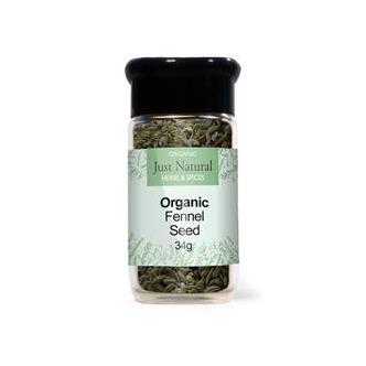 Fennel seed organic in Glass 45g