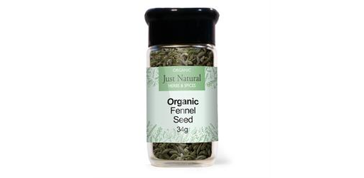 Fennel seed organic in Glass 45g