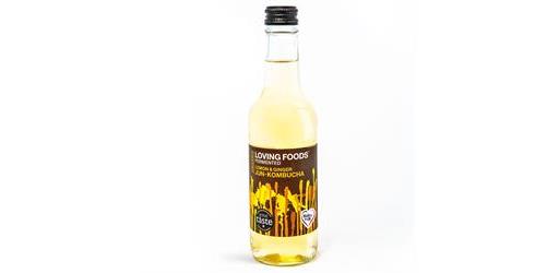 Lemon & Ginger Jun-Kombucha Organic 330ml