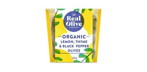 Olives - Lemon & Thyme in Oil  - Organic 150g