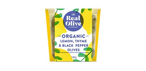 Olives - Lemon & Thyme in Oil  - Organic 150g