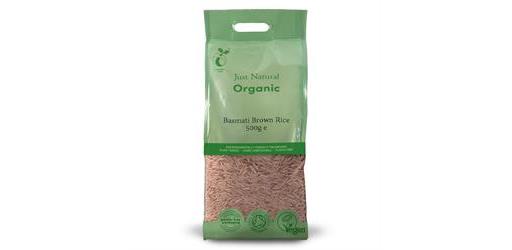 Basmati Brown Rice 500g Organic