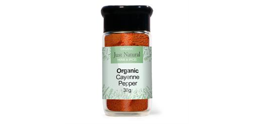 Cayenne in Glass - organic 45g