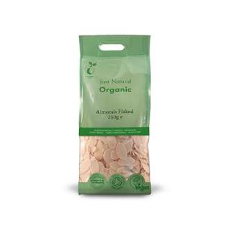 Flaked Almonds Organic 250g