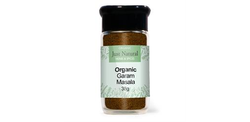 Garam Masala Organic in Glass 40g