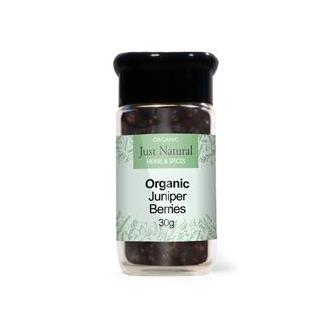 Juniper Berries Organic in Glass 45g