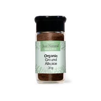 Ground Allspice Ground Organic in Glass 50g