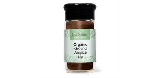 Ground Allspice Ground Organic in Glass 50g