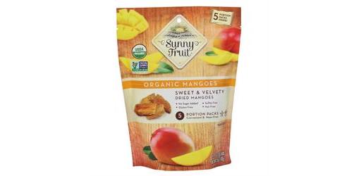 Dried Organic Mango 5 x 20g packs