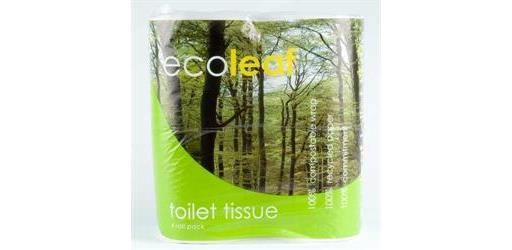 Ecoleaf Toilet Tissue 4 roll