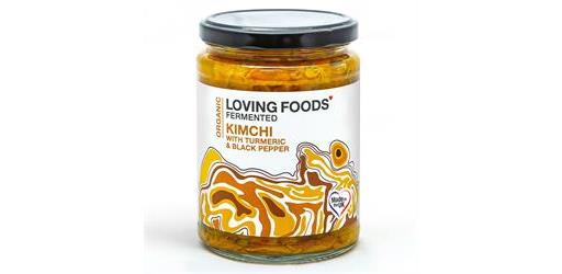 Kimchi with Turmeric & Black Pepper organic 475g