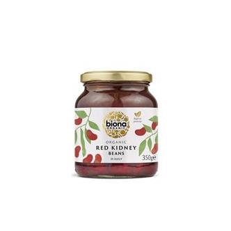 Red Kidney Beans - glass jar 350g Organic