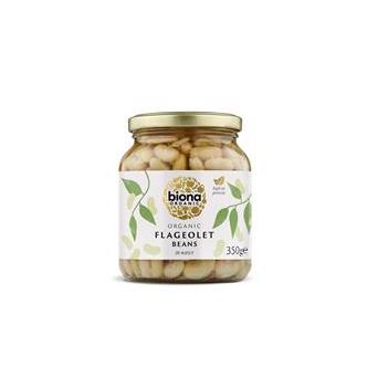 Flageolet Beans - in Glass Jars 350g Organic