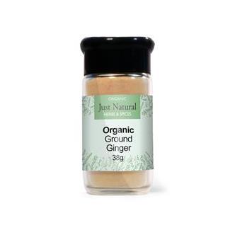 Ground Ginger Organic in Glass 40g