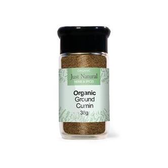 Ground Cumin Organic in Glass 45g