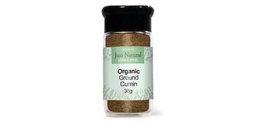 Ground Cumin Organic in Glass 45g