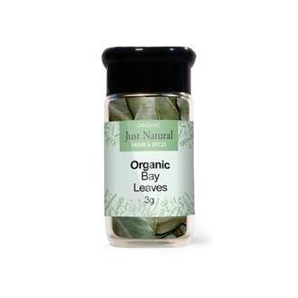 Bay Leaves dry in Glass - Organic 3g