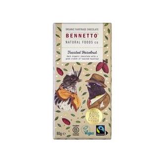 Toastd Hazelnuts Chocolate Organic 80g