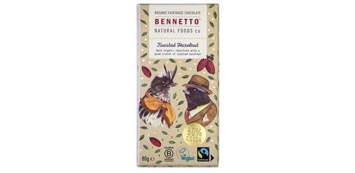 Toastd Hazelnuts Chocolate Organic 80g