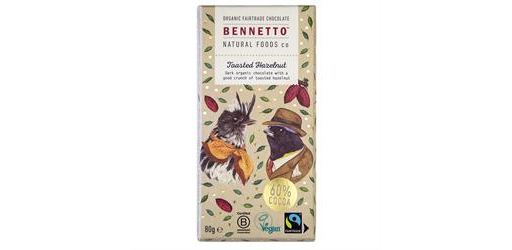 Toastd Hazelnuts Chocolate Organic 80g