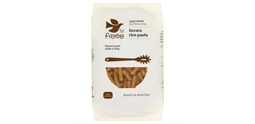 Fusilli Brown Rice Gluten free 500g Organic