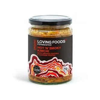 Hot n Smokey Kimchi Organic 475g