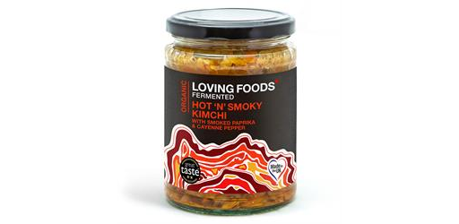 Hot n Smokey Kimchi Organic 475g