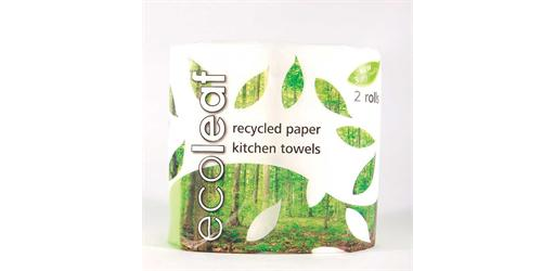 Ecoleaf 3 ply Kitchen Towel 2 roll